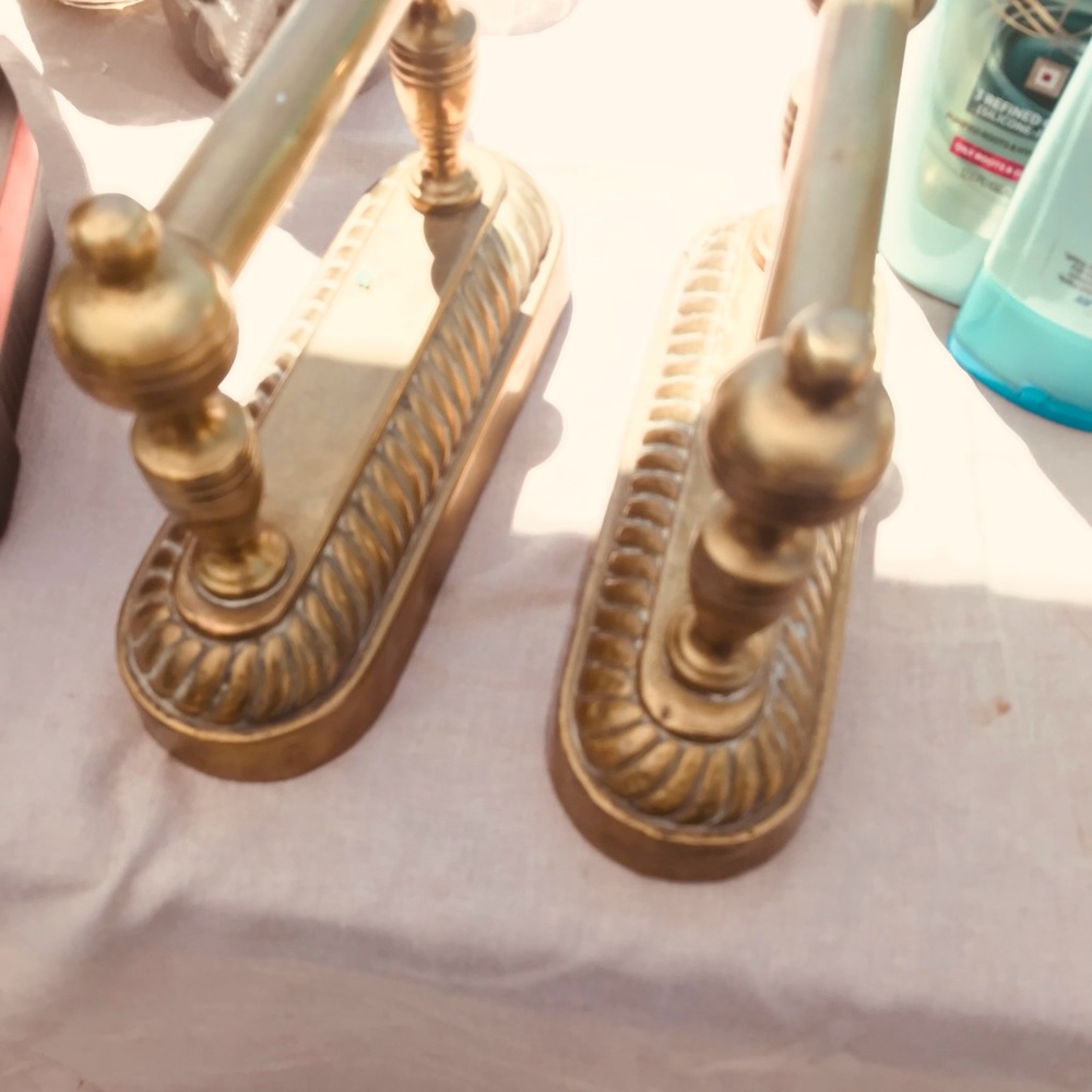 Antique Brass  Bookends